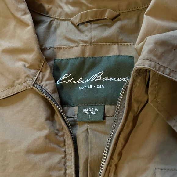 Men’s large fall/spring Eddie Bauer jacket. - Picture 3 of 5